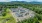 aerial shot of the property